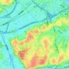 Karasawa topographic map, elevation, terrain