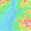Bogorodskoye topographic map, elevation, terrain