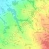 Grodzisk topographic map, elevation, terrain