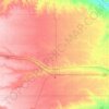 Cheyenne County topographic map, elevation, terrain