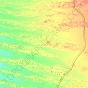 Al Wiqan topographic map, elevation, terrain