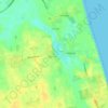 Skipsea topographic map, elevation, terrain
