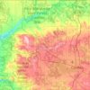 Wexford County topographic map, elevation, terrain