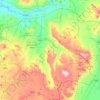 Ürgüp topographic map, elevation, terrain