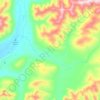 Coldfoot topographic map, elevation, terrain