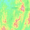 Santa Margarida topographic map, elevation, terrain
