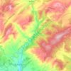 Querol topographic map, elevation, terrain