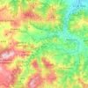 Viano topographic map, elevation, terrain