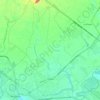 Funza topographic map, elevation, terrain