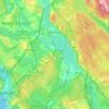 Waverley topographic map, elevation, terrain