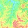 Pereiras topographic map, elevation, terrain