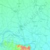 Katihar topographic map, elevation, terrain