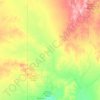 Boulia Shire topographic map, elevation, terrain