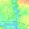 Gressy topographic map, elevation, terrain