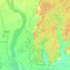 Golokganj (Pt) topographic map, elevation, terrain
