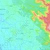 Nedumangad topographic map, elevation, terrain