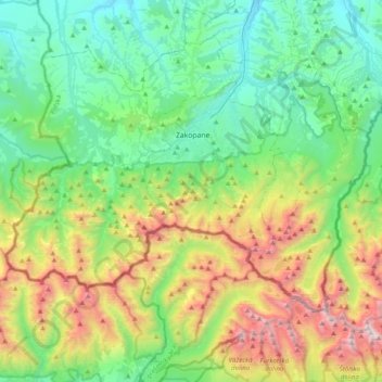 TPN topographic map, elevation, terrain
