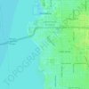 Abbott Street Conservation Area topographic map, elevation, terrain