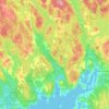 Ingramport topographic map, elevation, terrain