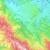 Portola Valley topographic map, elevation, terrain