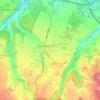 Sheldwich topographic map, elevation, terrain