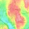Bothell East topographic map, elevation, terrain