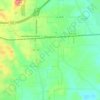 Haughton topographic map, elevation, terrain