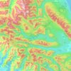 Area D (Sproat Lake) topographic map, elevation, terrain
