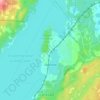 Oakfield topographic map, elevation, terrain