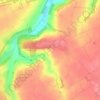 Le Gallet topographic map, elevation, terrain
