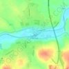 Fermoy topographic map, elevation, terrain