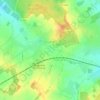 Tacoignières topographic map, elevation, terrain