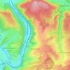 Aiglemont topographic map, elevation, terrain