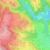 Solignac-sous-Roche topographic map, elevation, terrain