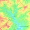Tennie topographic map, elevation, terrain