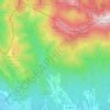 Elguea topographic map, elevation, terrain