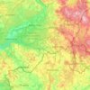 Šalčininkų rajono savivaldybė topographic map, elevation, terrain