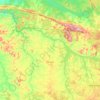 Paranaíta topographic map, elevation, terrain