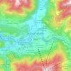 Bruneck - Brunico topographic map, elevation, terrain