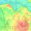 Villette-d'Anthon topographic map, elevation, terrain