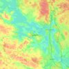 Vesilahti topographic map, elevation, terrain