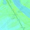 Morganza topographic map, elevation, terrain