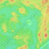 Skootamatta Lake topographic map, elevation, terrain
