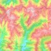 Lladorre topographic map, elevation, terrain