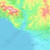 Ventura topographic map, elevation, terrain
