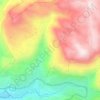 Hrajel topographic map, elevation, terrain