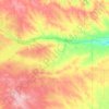 Whistle Creek Precinct topographic map, elevation, terrain
