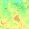 Vorly topographic map, elevation, terrain