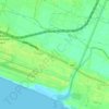 Glagah topographic map, elevation, terrain