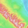 Tsable Lakes Woodlands topographic map, elevation, terrain